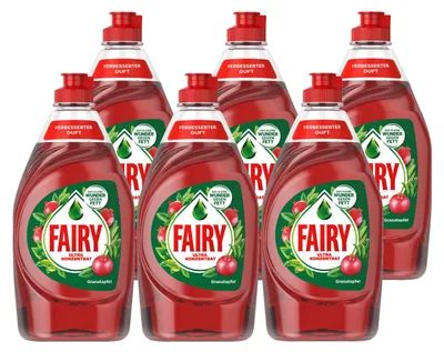 Produktbild von Fairy Spülmittel Ultra Konzentrat Granatapfel 450ml - Gegen Fett (6er Pack)