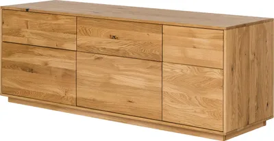 Produktbild von home24 Tv-Lowboard - Wildeiche Massiv