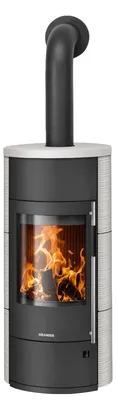 Produktbild von Oranier | Kaminofen | Polar Neo Aqua | 10 kW | Schwarz, Seidenweiß