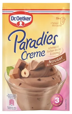 Productafbeelding van Dr. Oetker 1132369005 Dr. Oetker Paradies Creme Nougat 70,0 g