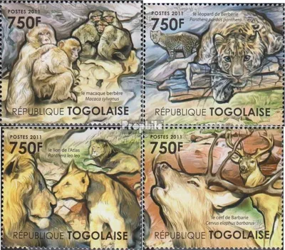Produktbild von Briefmarken Togo 2011 Mi 4201-4204 (kompl.Ausg.) postfrisch Afrikanische Ökosysteme