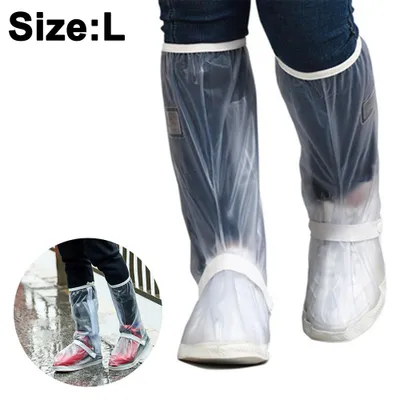 Produktbild von Überschuhe, Regenstiefel, wasserdichte Anti-Schneeschuhüberzüge, wiederverwendbare Regenstiefel, Schutzausrüstung für Damen und Herren, Gummistiefel