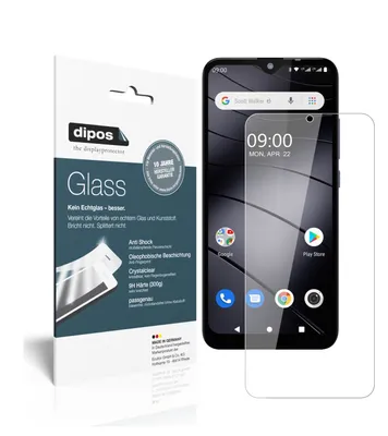 Obrázek produktu pro 2x ochranná fólie pro Gigaset GS110 - Anti-Shock 9H Fólie dipos Glass Plastic Glass
