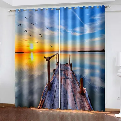 Productafbeelding van Set van 2 Verduisteringsgordijnen 107 x 183 cm