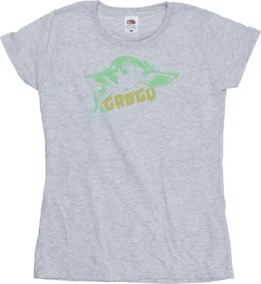 Produktbild von Star Wars - "The Mandalorian The Child" T-Shirt für Damen BI50608 (XXL) (Grau)