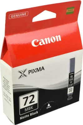 Produktbild von Canon PGI-72MBK Tinte Mattschwarz, Standardertrag, Mattschwarz, Tinte auf Farbstoffbasis, 1 Stück(e), 1640 Seiten