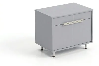 Immagine prodotto di Mobile contenitore grigio elegante per soggiorno, stile moderno