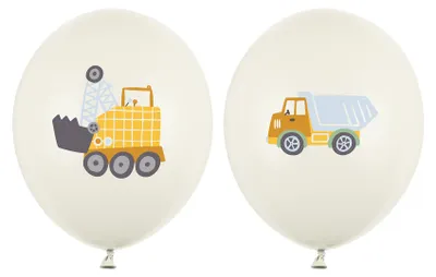 Obrázek produktu pro PartyDeco SB14P-334-000, Hračka balón, Latex, Vícebarevný, Obrázek, Párty, Univerzální, Obrázek vytvořený pomocí AI