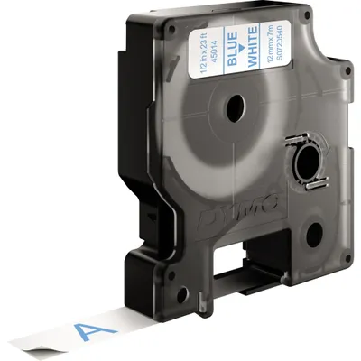 Immagine prodotto di DYMO D1 Standard - Blue on White - 12mm nastro per etichettatrice