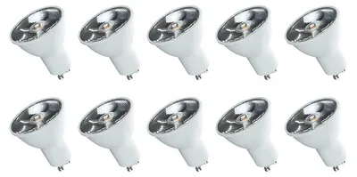 Produktbild von Spectrum GU10 LED Spot Lampe 6W 430lm 3000K Warmweiß 230V 10 Stück