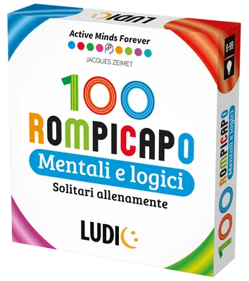 Produktbild von LUDIC - 100 mentale und logische Puzzlespiele - Solitär Training | Mit 100 Karte