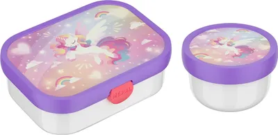 Produktbild von Mepal CAMPUS Obst- und Bentobox Unicorn Glow (2025)
