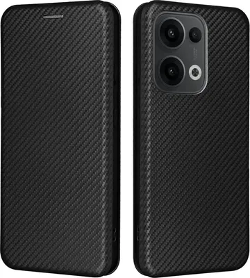Productafbeelding van Hoesje voor Oppo Reno13 - Phonesta carbon fiber hoesje - Zwart
