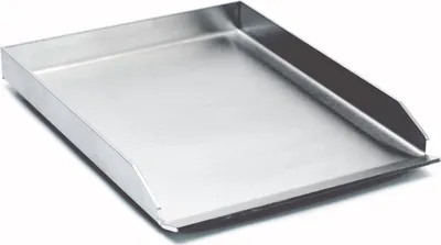 Produktbild von Edelstahl Plancha/Griddle-Plate/Bratplatte/Burger Platte (300 x 200mm)