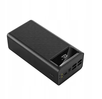Obrázok produktu pre Powerbank 50000Mah Usb-C Micro Usb Lightning 4 Porty Led Displej Taschenlampe