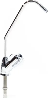 Produktbild von Naturewater 6,35 mm (1/4") Wasserhahn Delux I D-05, Wasserhahn Armatur für Umkehrosmose und Wasserfilteranlagen, Küchenarmatur 360° schwenkbar