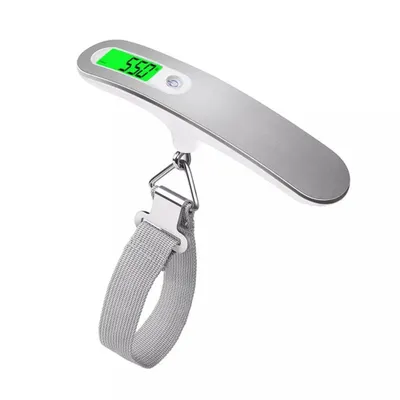 Produktbild von Digitale LCD-Kofferwaage 10g bis 50kg elektronische Gepäckwaage Hängewaage
