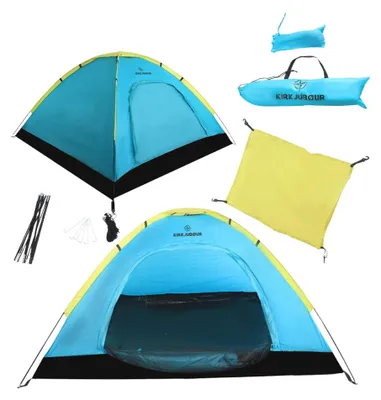 Image de Tente de camping pour 2 personnes avec protection UV