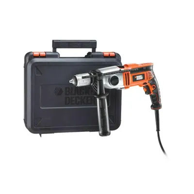 Zdjęcie produktu dla Black+decker wiertarka udarowa 850w 2-biegi walizka kr8542k