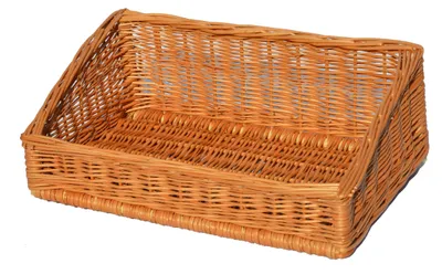 Produktbild von Sklep Wiklinowy Weidenkorb Regalkorb für Regal 50x30 cm