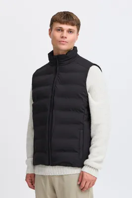 Produktbild von !Solid SDMilas Herren Weste Steppweste Outdoor-Weste mit Stehkragen Kinnschutz Reißverschlusstaschen Regular fit