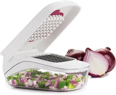 Immagine prodotto di Utensili da cucina con affettatrice e taglierina per patate, cipolle e peperoncini