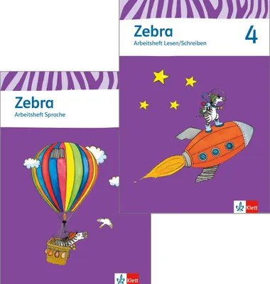Produktbild von Zebra. Paket (Arbeitsheft Sprache und Arbeitsheft Lesen und Schreiben) 4. Schuljahr. Neubearbeitung