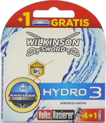 Produktbild von Wilkinson Men Scheermesjes Hydro 3 - 5 stuks
