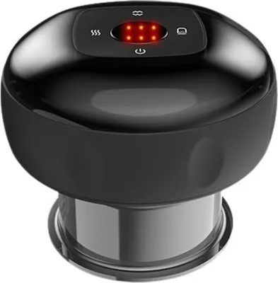 Produktbild von Livista® - Elektrisches Körpermassagegerät - 12 Einstellungen und Wärmestufen - Ganzkörperentspannung - Schröpfset -