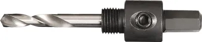Obrázok produktu pre Upevňovacia stopka 6-hranná 9,5 mm s centrovacím vrtákom pre otvory s priemerom 14 – 30 mm