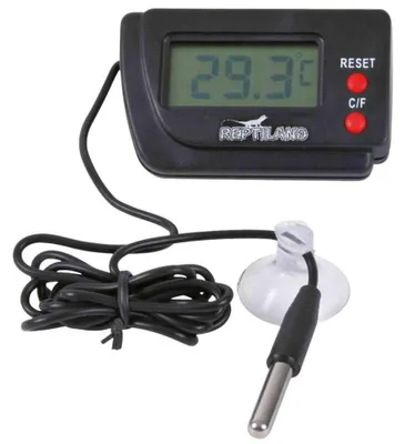 Productafbeelding van Digitale thermometer met afstandssensor voor terrariums en aquariums