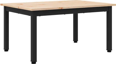 Zdjęcie produktu dla Stolik kawowy Naturalny 70 x 50 x 36 cm Lite drewno sosnowe