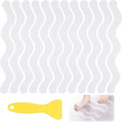 Produktbild von Antirutschstreifen Badezimmer Dusche Set 36 Stück Silikon
