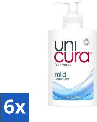 Image de Savon liquide pour les mains Doux Unicura 250 ml - paquet avantageux - 6 pièces