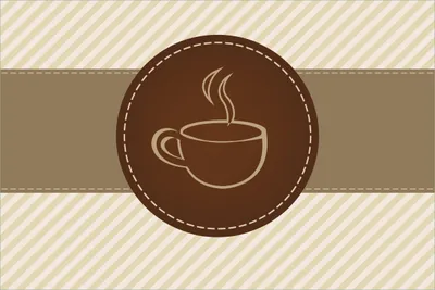 Produktbild von Wallario selbstklebendes Poster - Kaffee-Menü - Logo Symbol für Kaffee, Größe: 61 x 91,50 cm