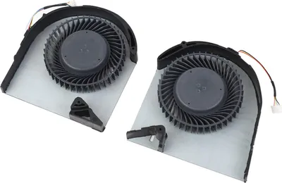 Imagen del producto de Ventilador de refrigeración de repuesto de 4 pines para portátiles, compatible con los modelos Precision 7530 y M7530, así como con los modelos 7540 y M7540