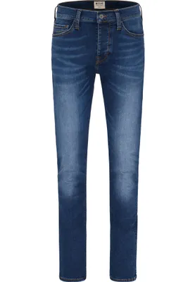 Produktbild von Mustang - Slim Fit - Herren 5-Pocket Jeans, Vegas (1008949), Größe:W33/L32, Farbe:used look (783)