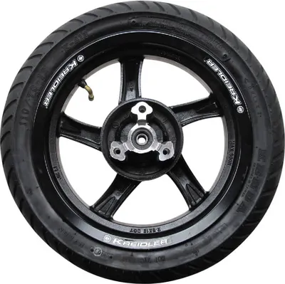 Produktbild von Vorderrad komplett Vorderfelge 2.5x12 schwarz Motorrad Rex 86848 Motorroller.de Kreidler Florett RMC-E 50