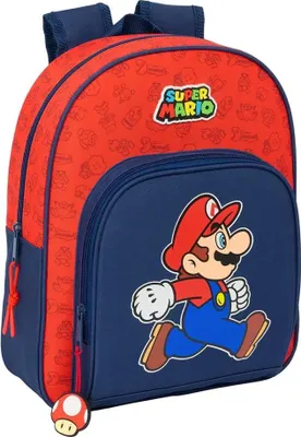 Produktbild von Safta 612508609 Small Super Mario Trick 9.50l 27x33x10 Cm Rucksack Orange  Orange One Size