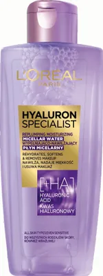 Obrázek produktu pro L'Oreal Paris Hyaluron Specialist Čistící a Hydratační Micelární Roztok 200 ml