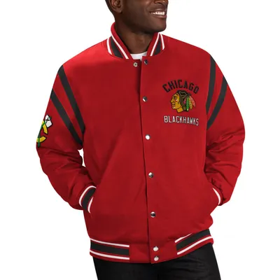 Produktbild von G-III Chicago Blackhawks NHL Tailback Varsity Jacke - XL