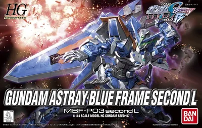 Zdjęcie produktu dla Figurki akcji Bandai GUNDAM ASTRAY BLUE FRAME SECOND