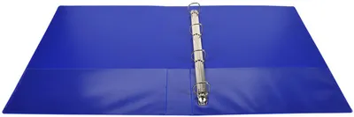 Produktbild von Präsentationsringbuch Kreacover A4+ 25mm 4 Ringe blau