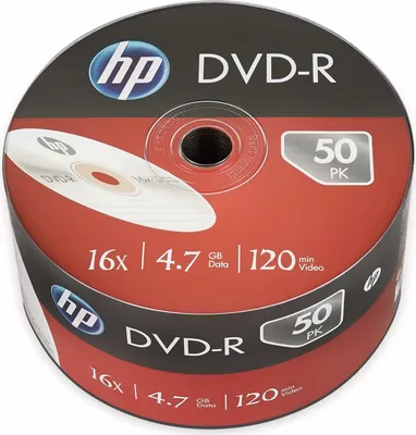 Produktbild von HP DVD-R (Hewlett Packard) 4,7 GB. - 50 Stück in Folie