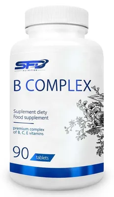 Produktbild von SFD Nutrition Vitamin B Complex 90 Tabletten