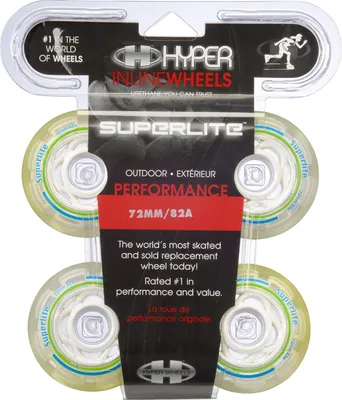 Produktbild von Hyper Superlite 72mm Inline-Skate-Rolle Wheel 4er-Pack
