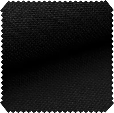 Produktbild von novely® MUDAU - Grob Gewebter Polsterstoff - Melierter Möbelstoff mit Flachgewebe - Pflegeleichte Meterware 1lfm - Farbe: 14 Schwarz