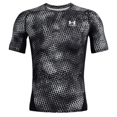 Obrázok produktu pre Under Armour UA HG Armour Prtd Comp SS-BLK - M