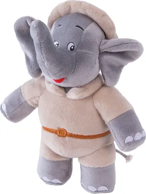 Produktbild von Benjamin Blümchen - Plüschfigur mit Sound (22cm) Benjamin auf Safari