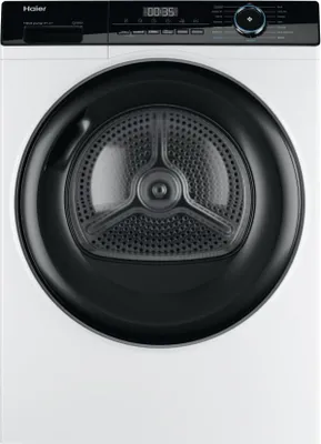 Produktbild von Haier I-Pro Series 3 HD90-A2939, Freistehend, Frontlader, Wärmepumpe, Weiß, Drehregler, Rechts